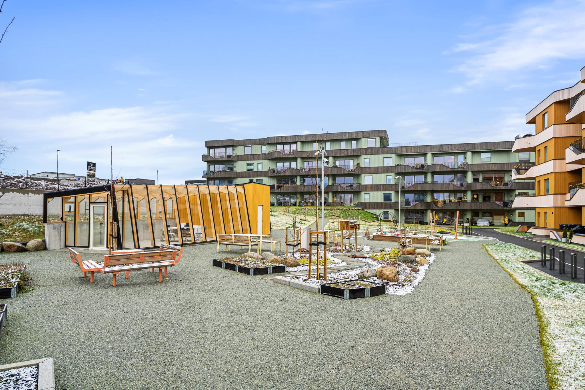 Bakgården til Eplestien